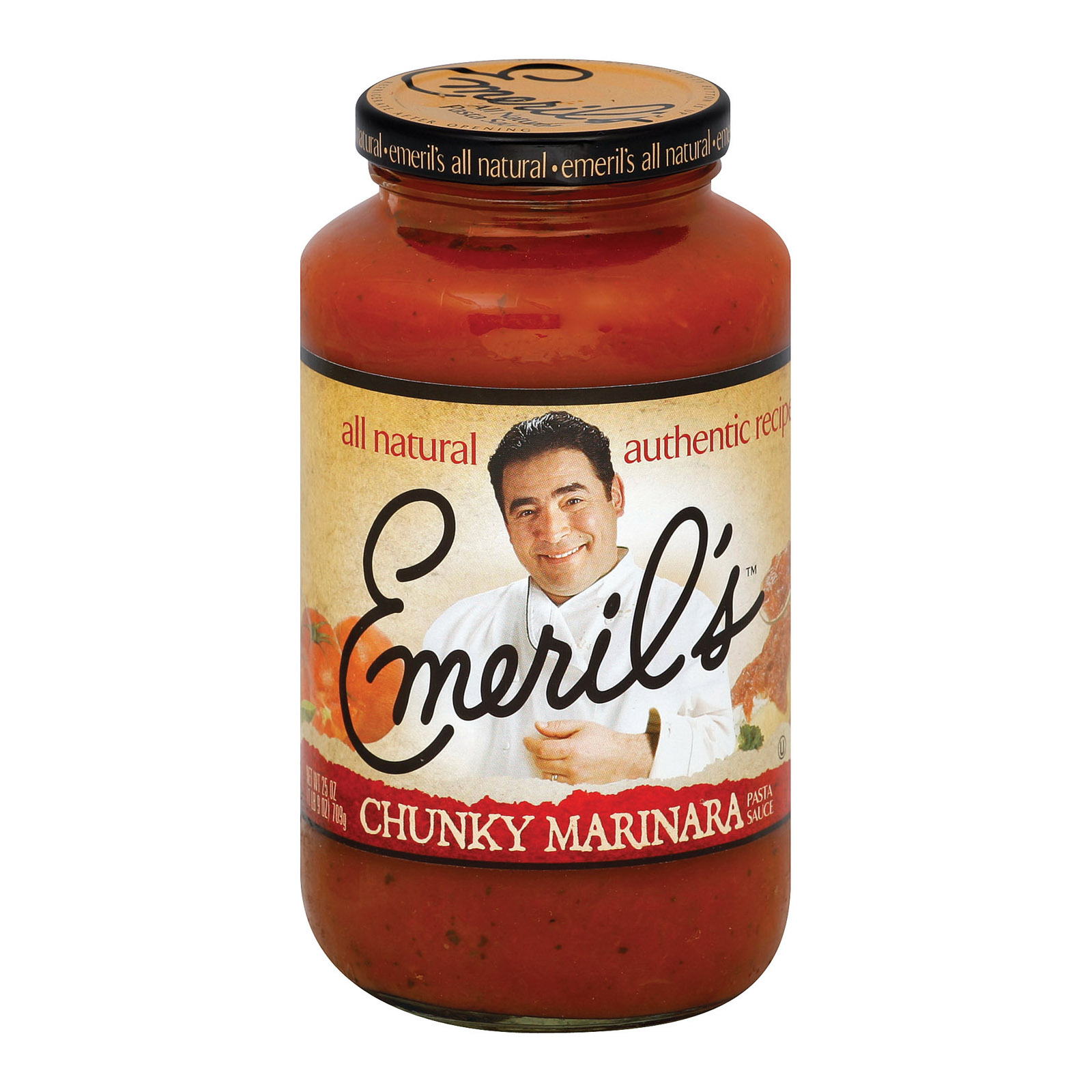 Emeril Pasta Sauces Chunky Marinara Case of 6 25 oz. 74683099132