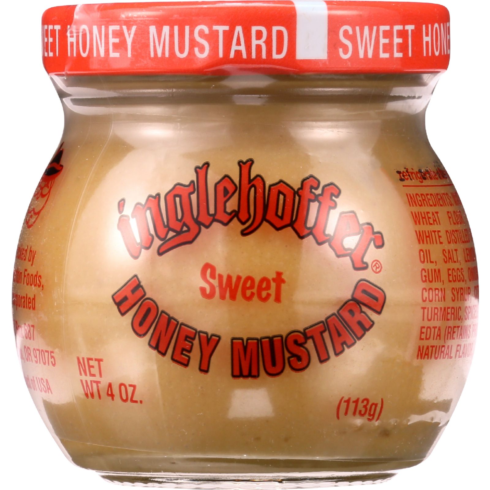 Inglehoffer Mustard Honey 4 oz case of 12 eBay