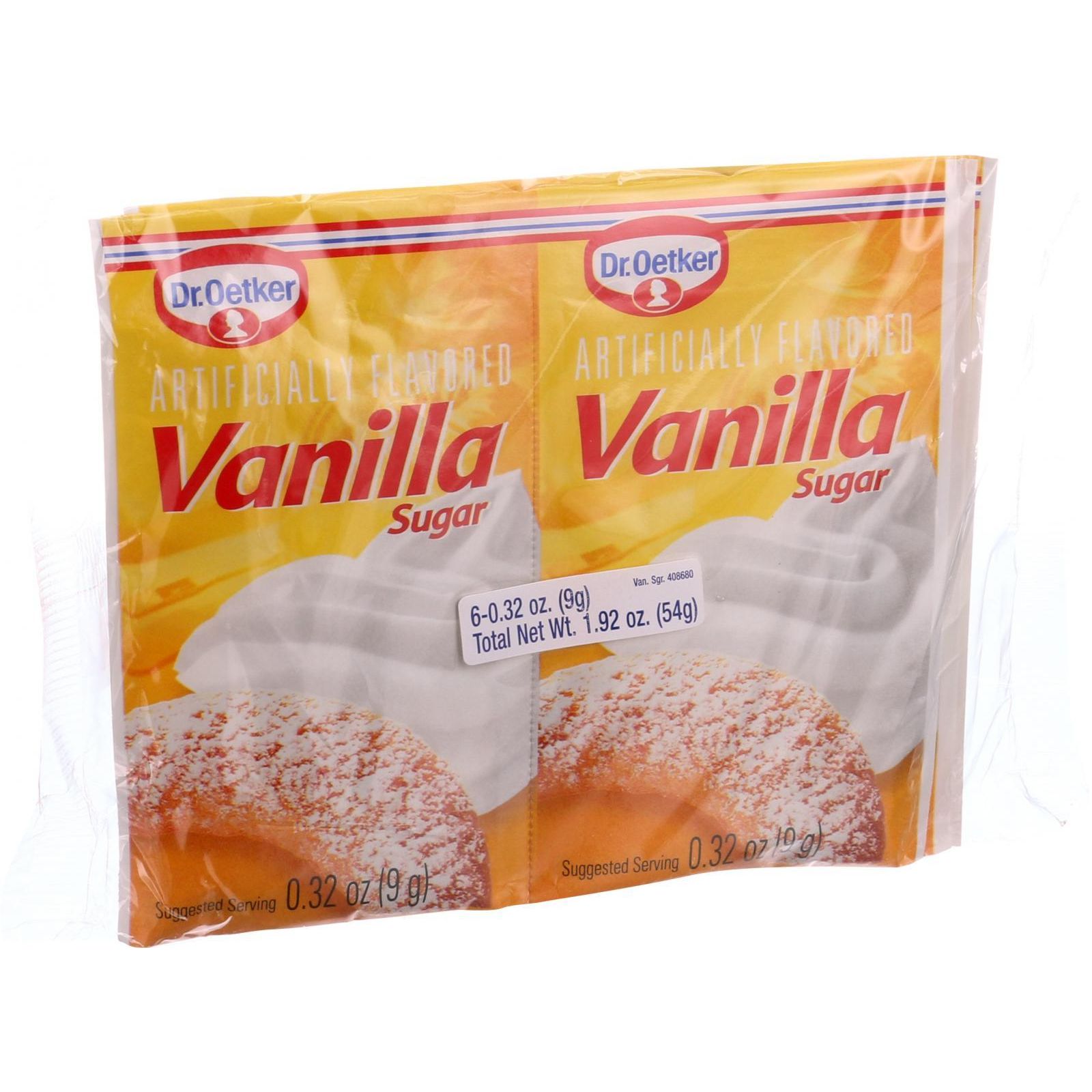 Dr. Oetker Organics Vanilla Sugar - Artifically Flavored - 1.92 oz