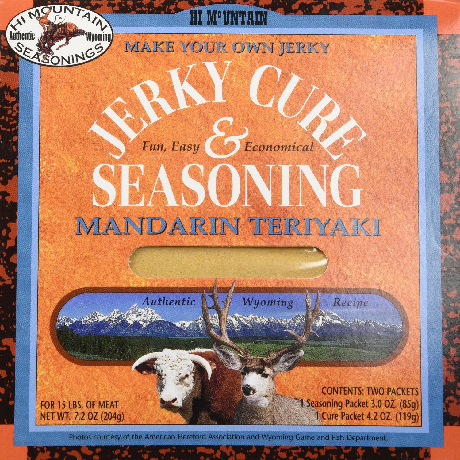 Hi Mountain Mandarin Teriyaki Jerky Seasoning and Cure 736237000369 eBay
