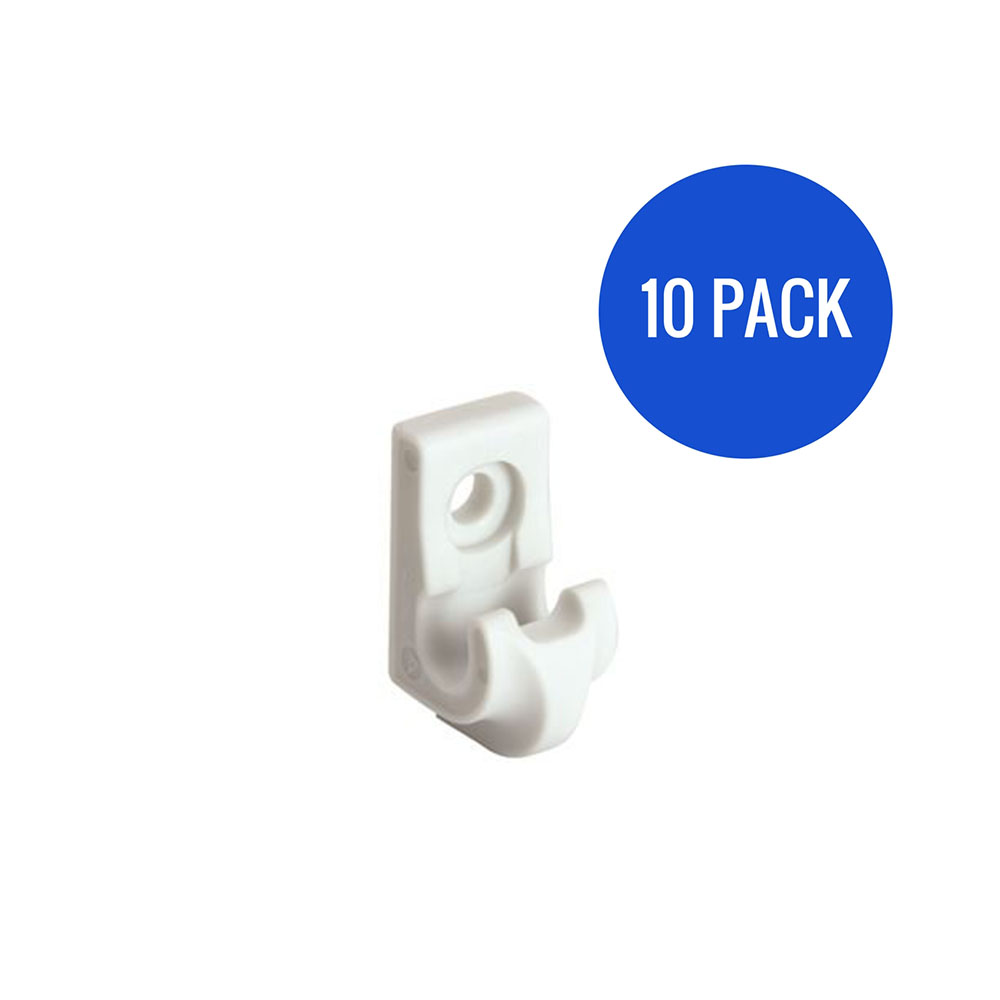 CLOSETMAID 978 Ventilated Closet Shelf Down Clip 10 Pack 75381009782 eBay