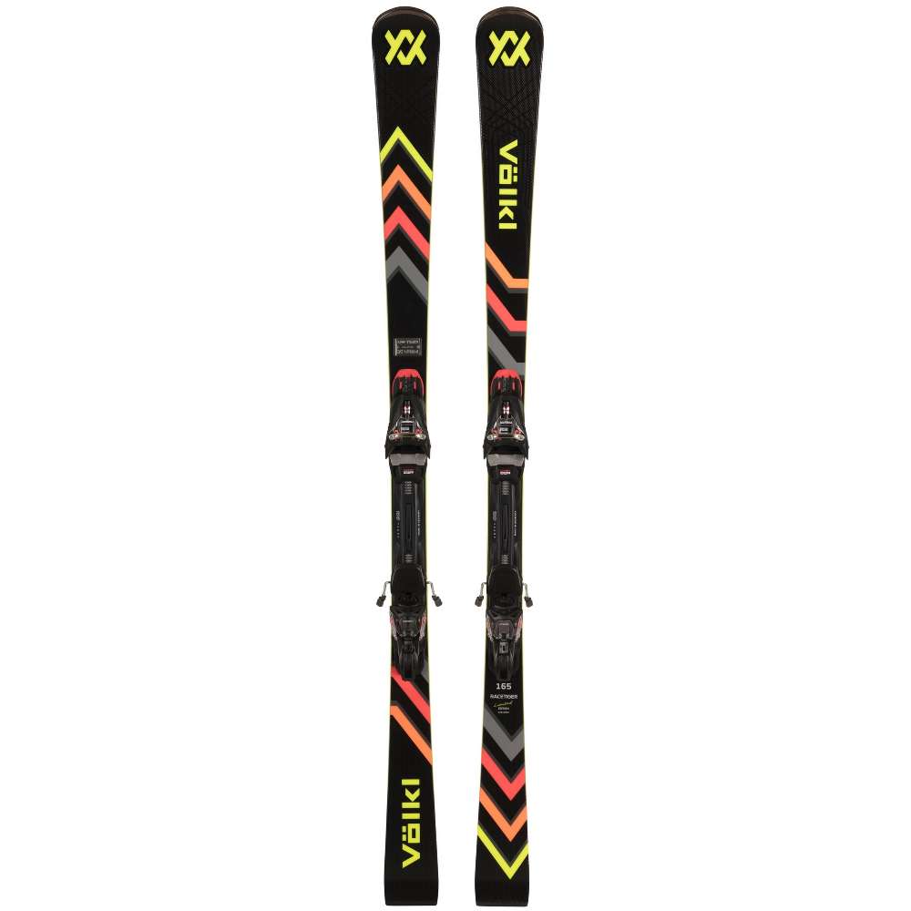 Volkl Racetiger SL 100 Years Skis w/ Rmotion3 14 GW Bindings-165