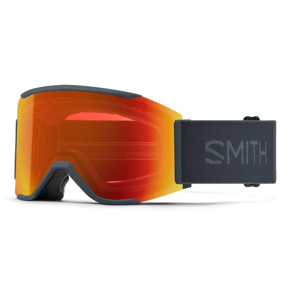 Smith Squad Mag Goggle 2026-Slate w/ CP Everyday Red Mirror + CP