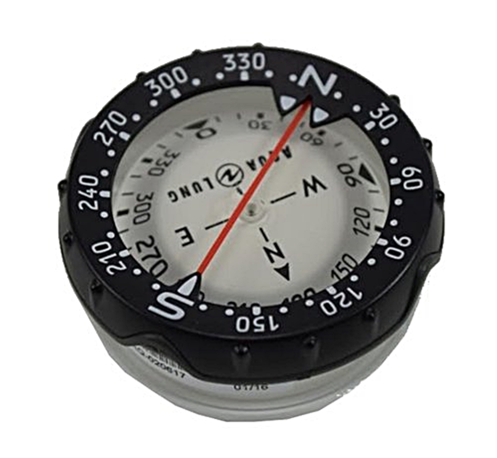 Aqua Lung Compass Compass 360 degree ratcheting bezel Black Scuba