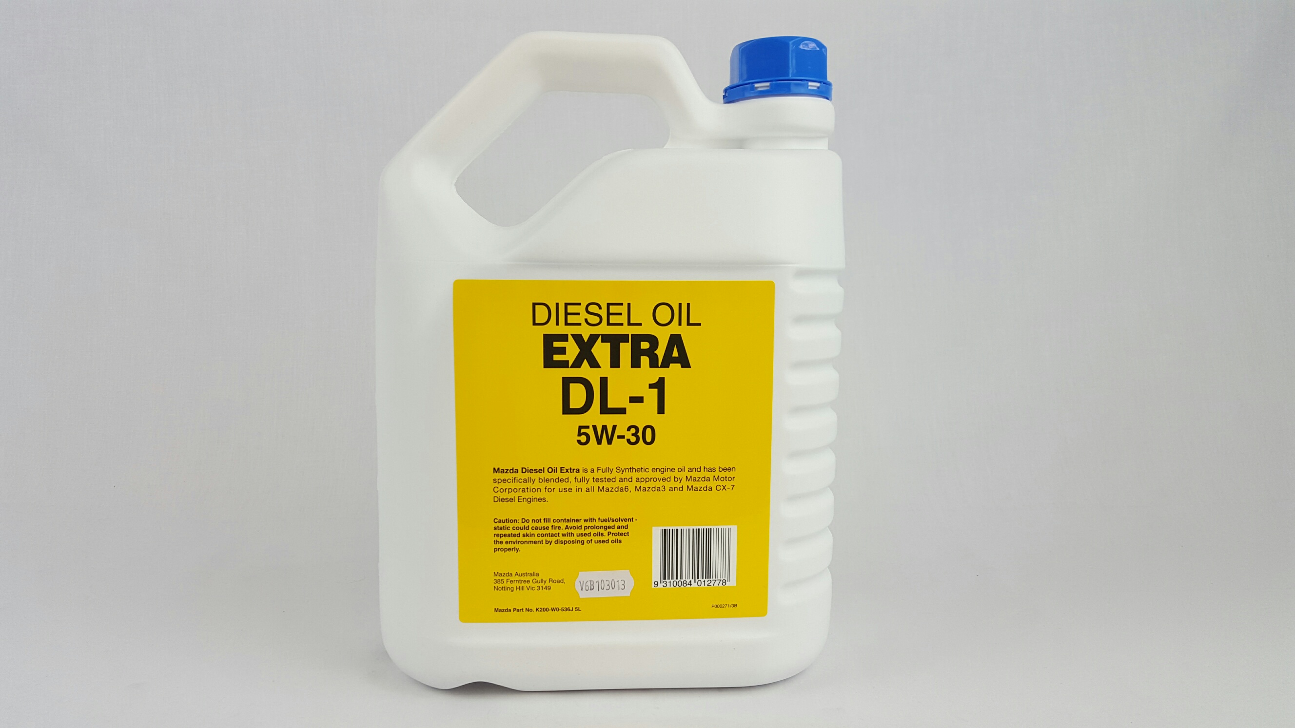 New Genuine Mazda Diesel Engine Oil 5 Litre Mazda 3 6 CX7