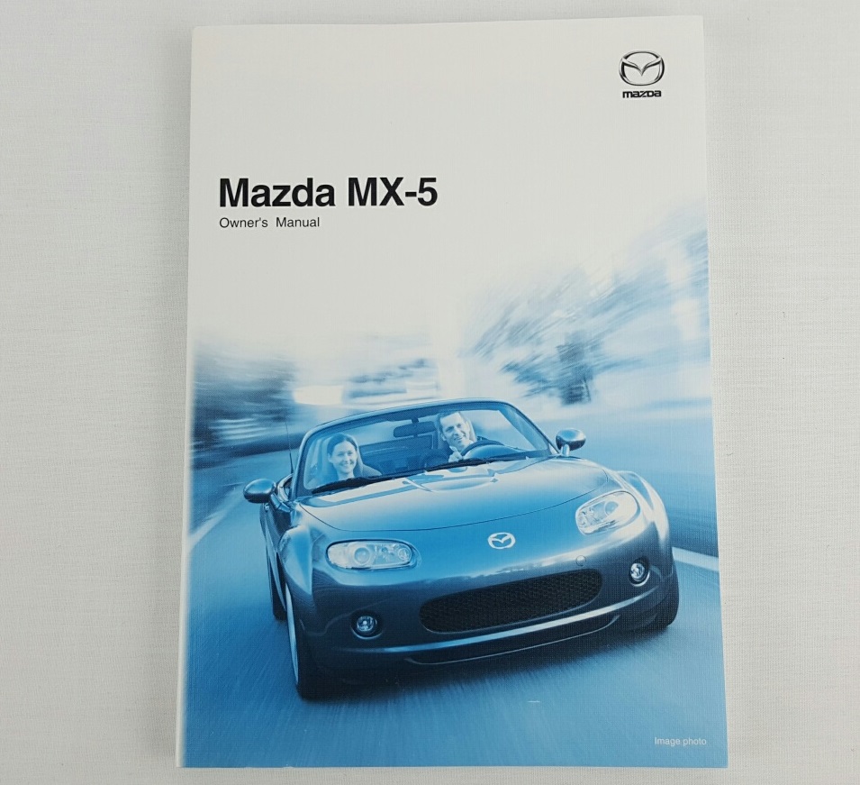 New Genuine Mazda MX-5 NC Series 1 Owners Manual MX5 2005 - 2008 8W87-EO-06K