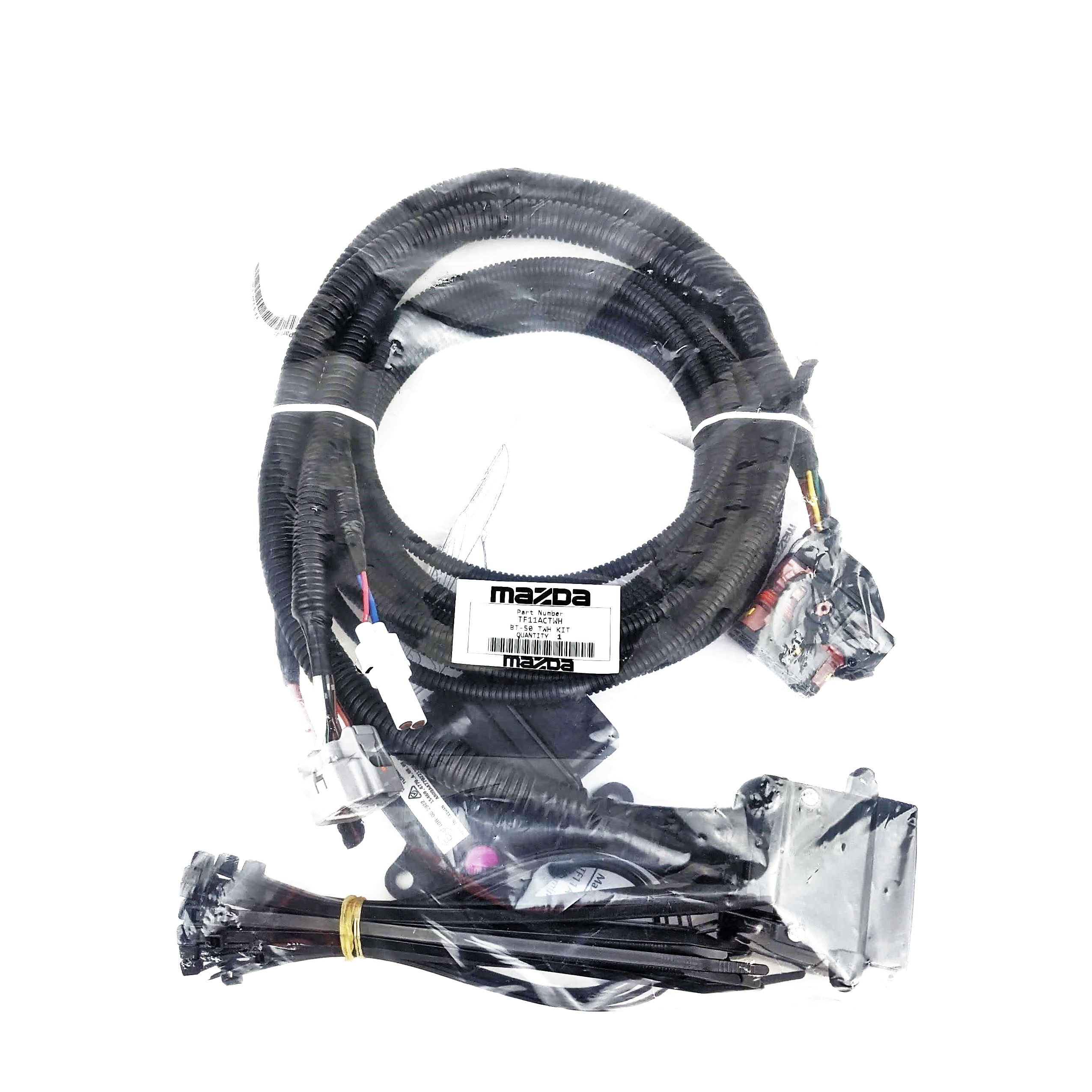 New Genuine Mazda BT50 Towbar Trailer Wiring Harness TF11ACTWH ZW TF