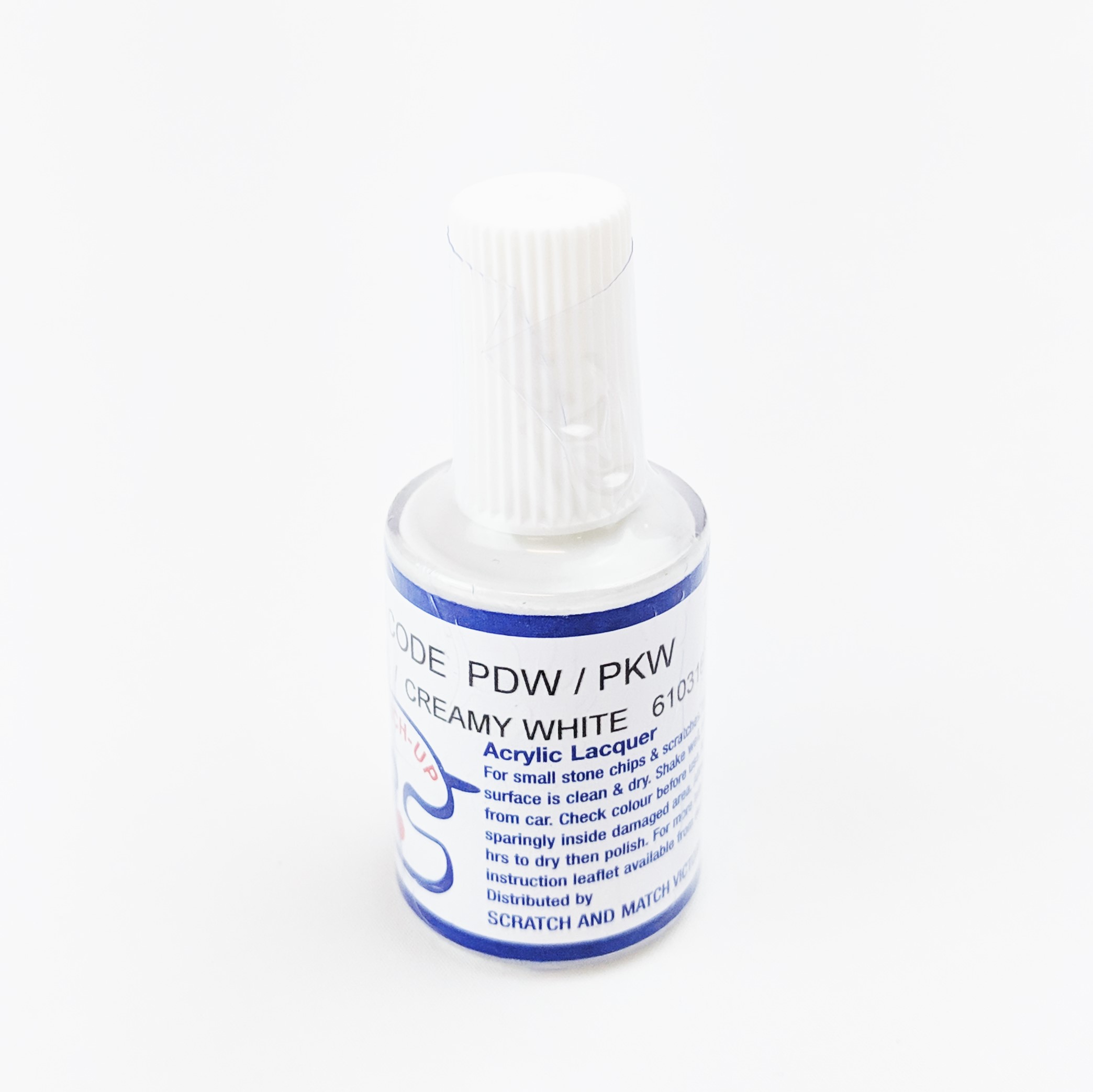 Pure White Creamy PDW PKW Touch Up Paint For Hyundai i30 Tucson Santa