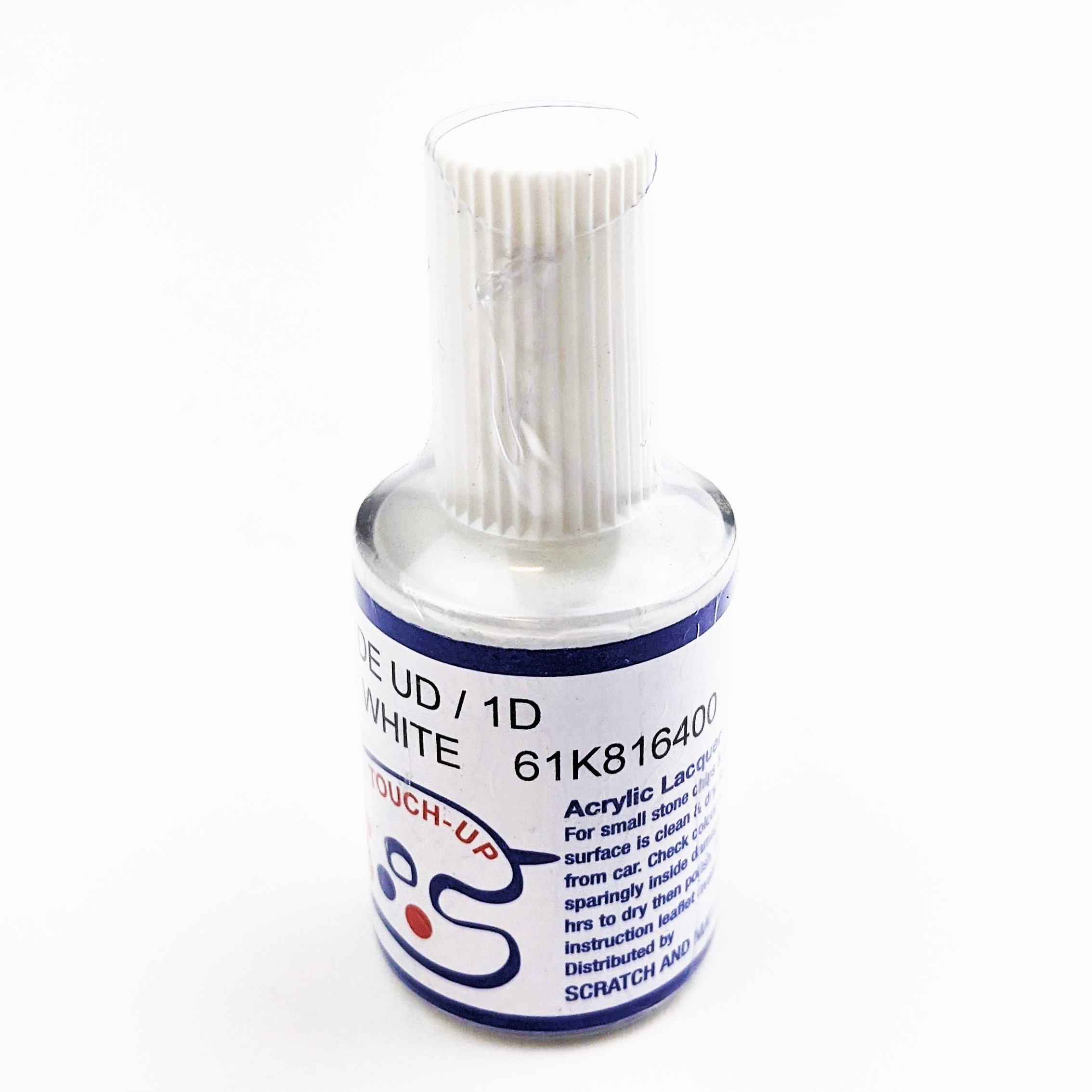 CLEAR WHITE UD 1D Touch Up Paint For Kia Rio Cerato Seltos Sportage