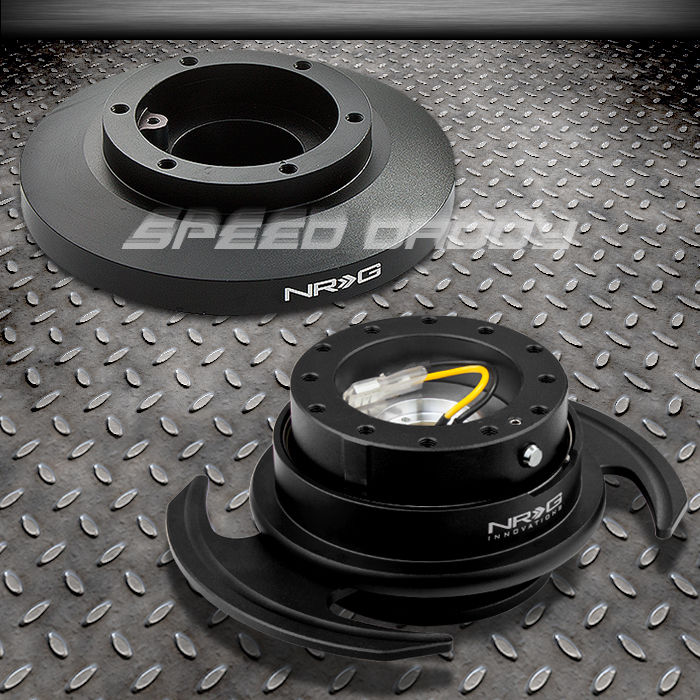 thumbnail image 2 of NRG Short Hub + Gen 3.0 Black Quick Release Combo For 91-98 E36 3-Series – Performance Steering Kit 2 of 5