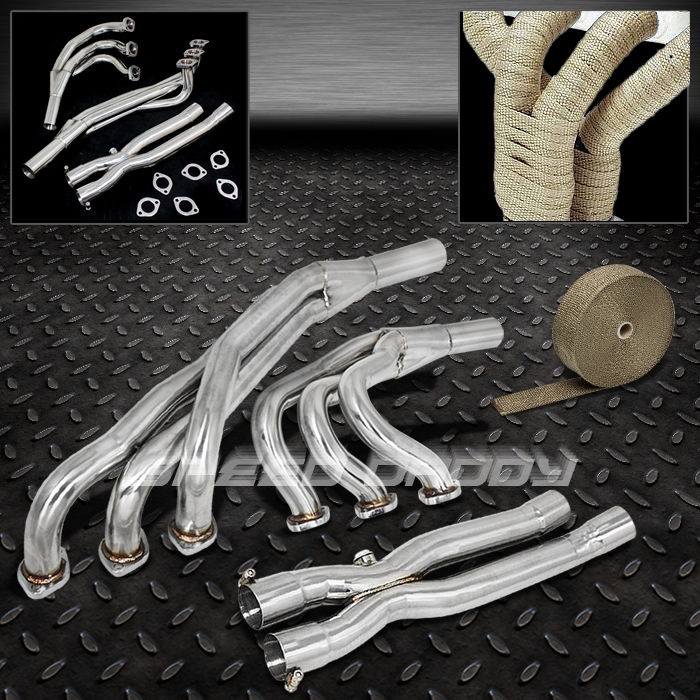 Racing Sport Manifold Exhaust Header+Y-Pipe for BMW 86-91 E30 3 Series 2.5L 2.7L