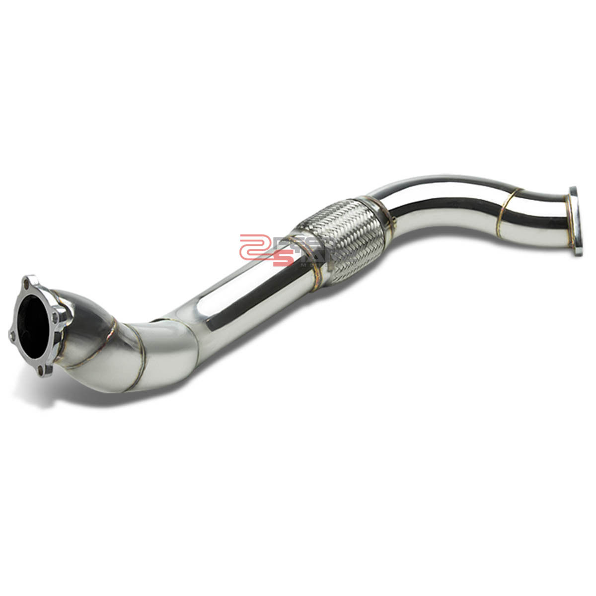 J2 MITSUBISHI EVOLUTION X TURBO 3/" STAINLESS EXHAUST DOWNPIPE//DOWN PIPE+GASKET