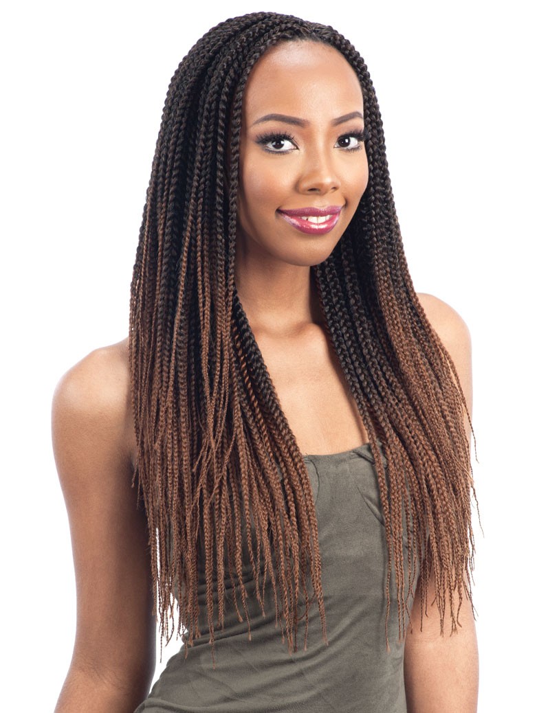 box braid 20" - freetress synthetic pre-loop crochet braiding