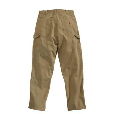 carhartt men's loose fit five pocket canvas carpenter pant b159