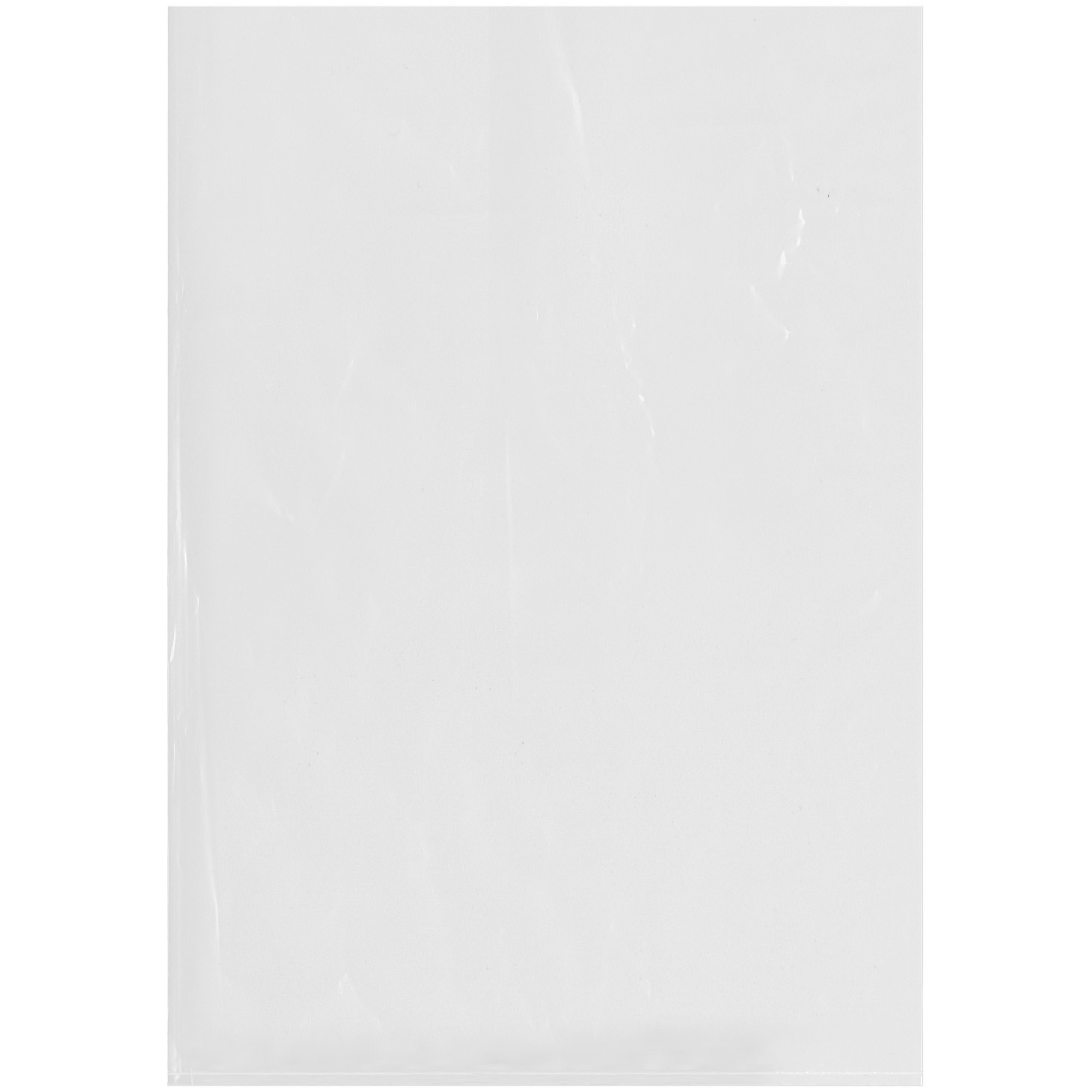 Plymor 14" x 20", 2 Mil Flat Open Clear Plastic Poly Bags