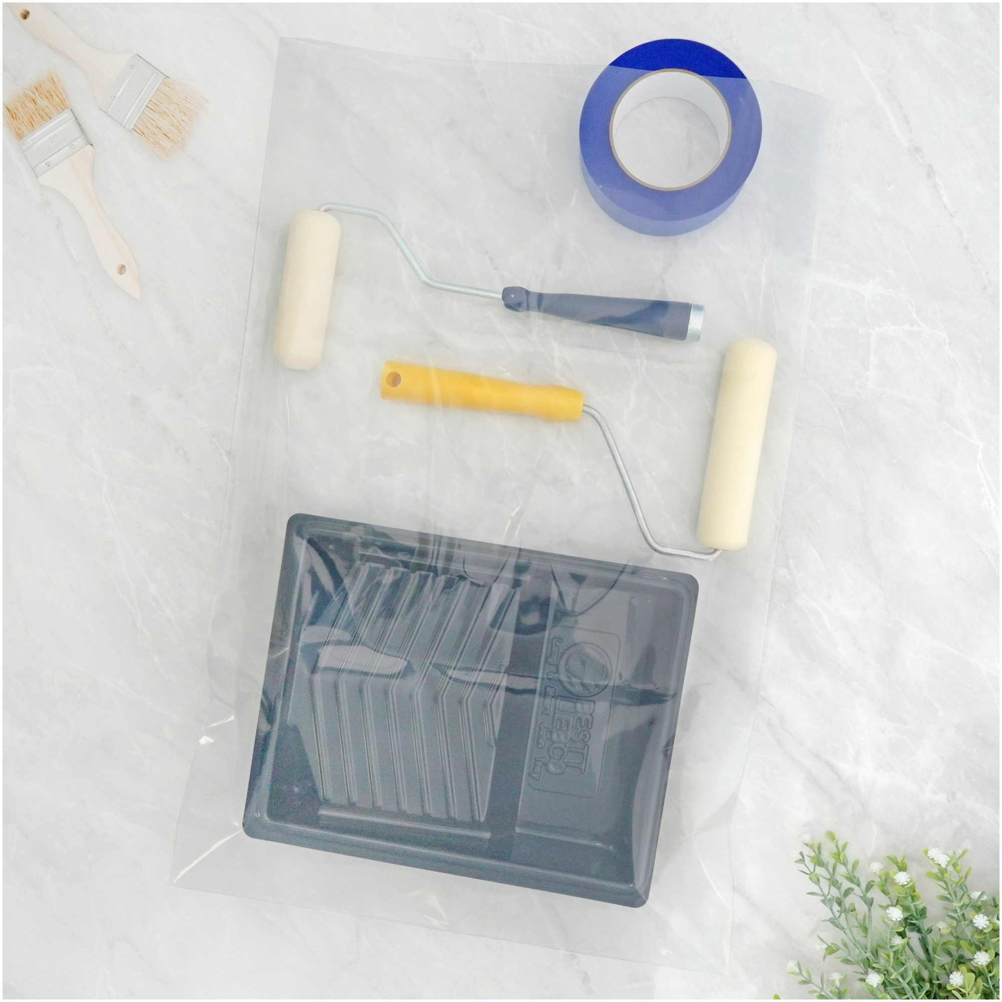 Plymor 16" x 24", 4 Mil Flat Open Clear Plastic Poly Bags