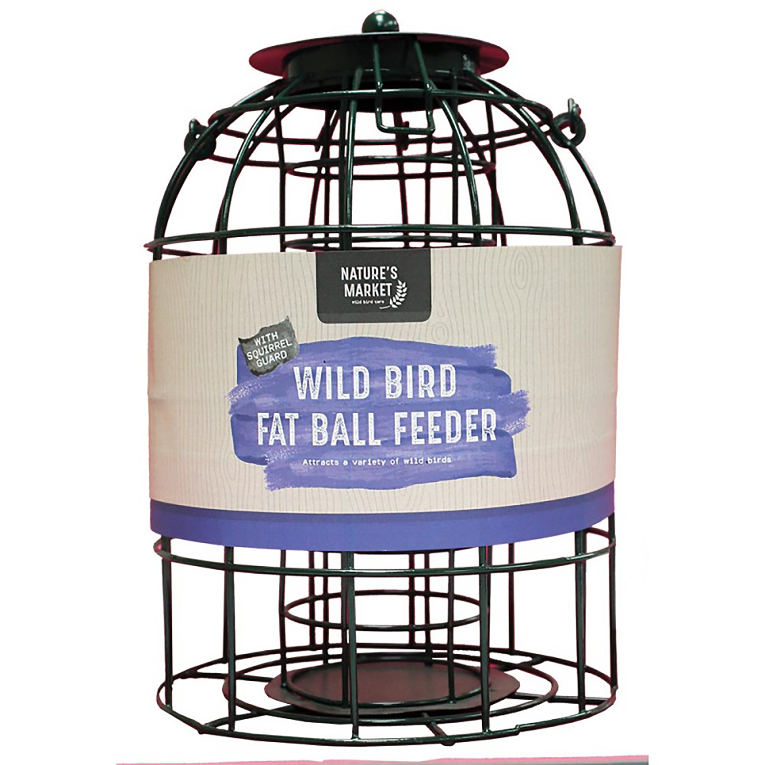 BIRD FEEDERS - GREEN - CAGED SQUIRREL GUARD TYPE - CHOICES ...