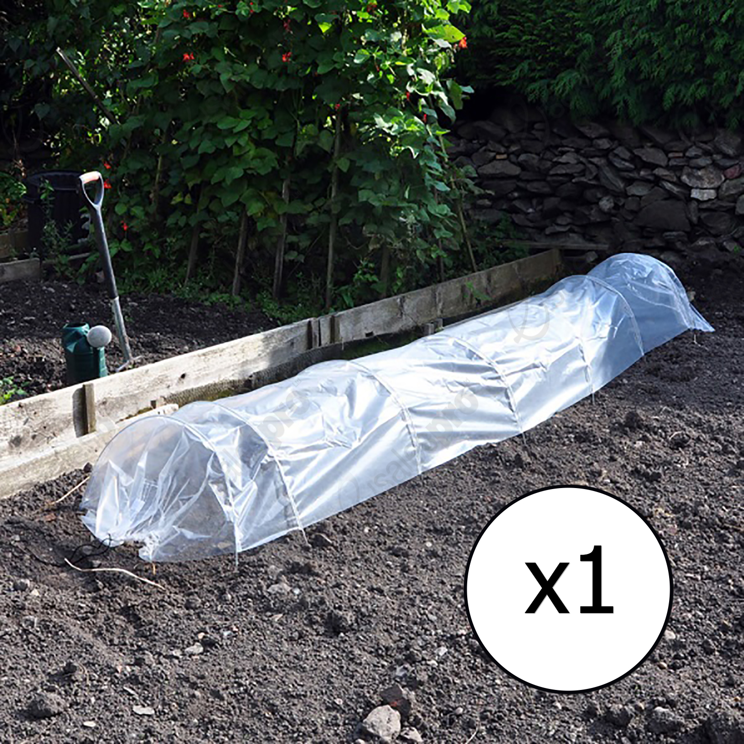 POLY Grow Tunnel Cloche - Plant Protection - 3m Long - Multi Buy Deals Klasyczna popularna, popularna WYPRZEDAŻ