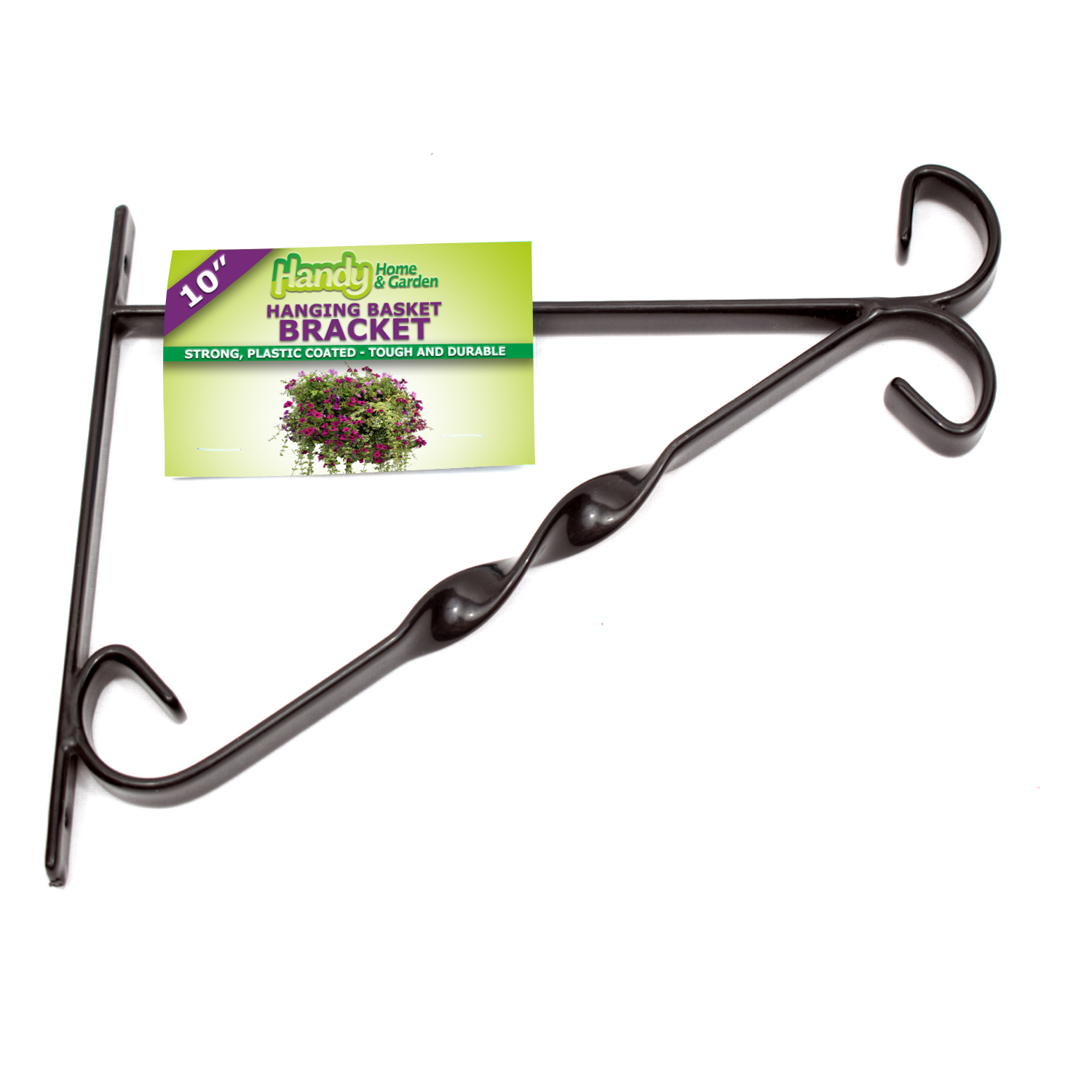 Hanging Basket Brackets Metal 10" 12" 15" or 16" Strong Outdoor Wall Brackets eBay