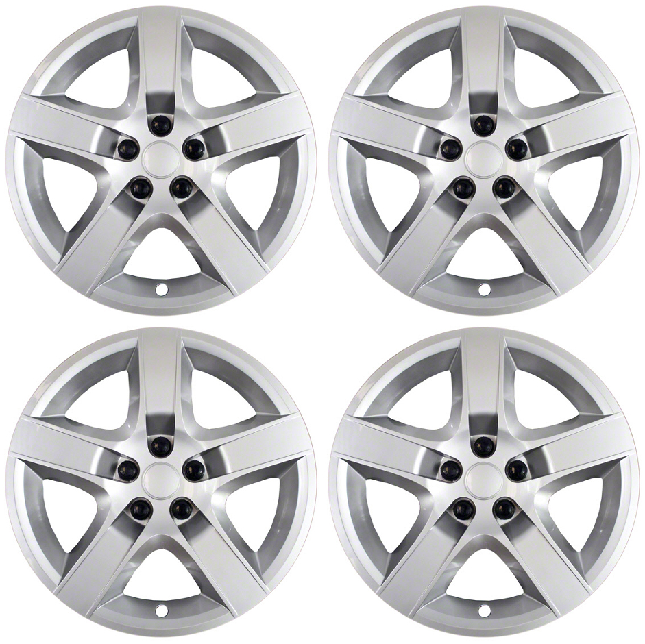 Chevy Truck Accessories Superstore >> Brand New - Set of 4 - 17" Silver Hubcaps for 08 09 10 11 ... Chevy Truck Accessories Superstore >> Brand New - Set of 4 - 17" Silver Hubcaps for 08 09 10 11 ...