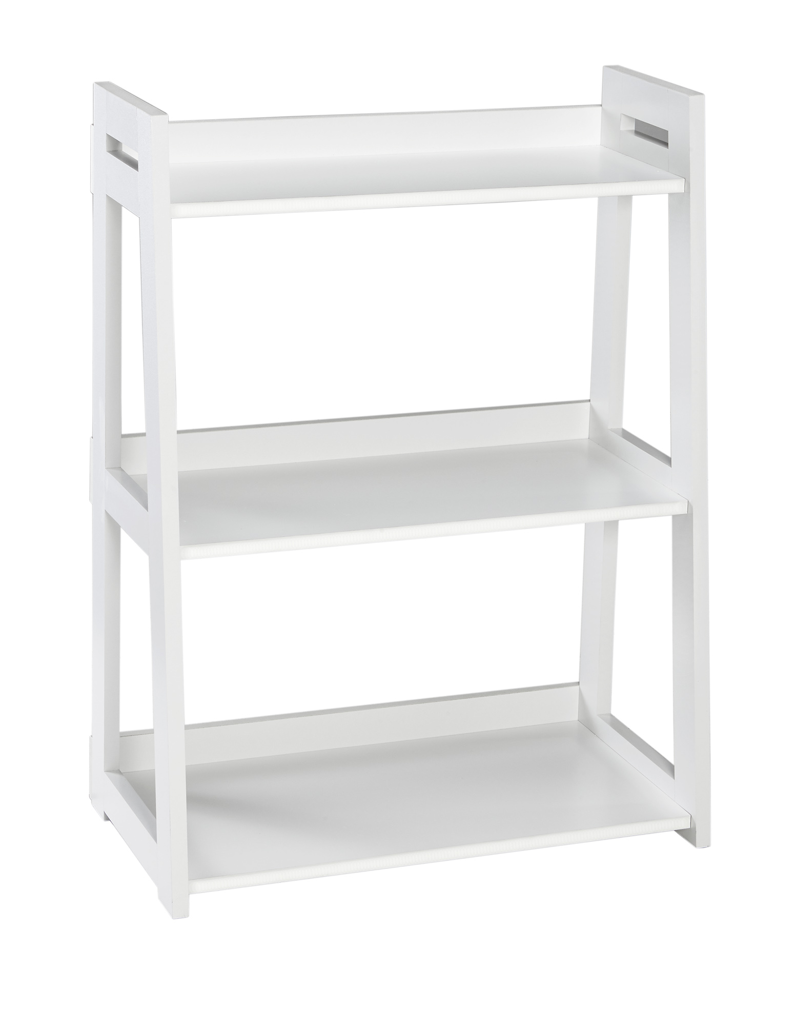 ClosetMaid Wide 4-Shelf Ladder Bookcase Black Walnut