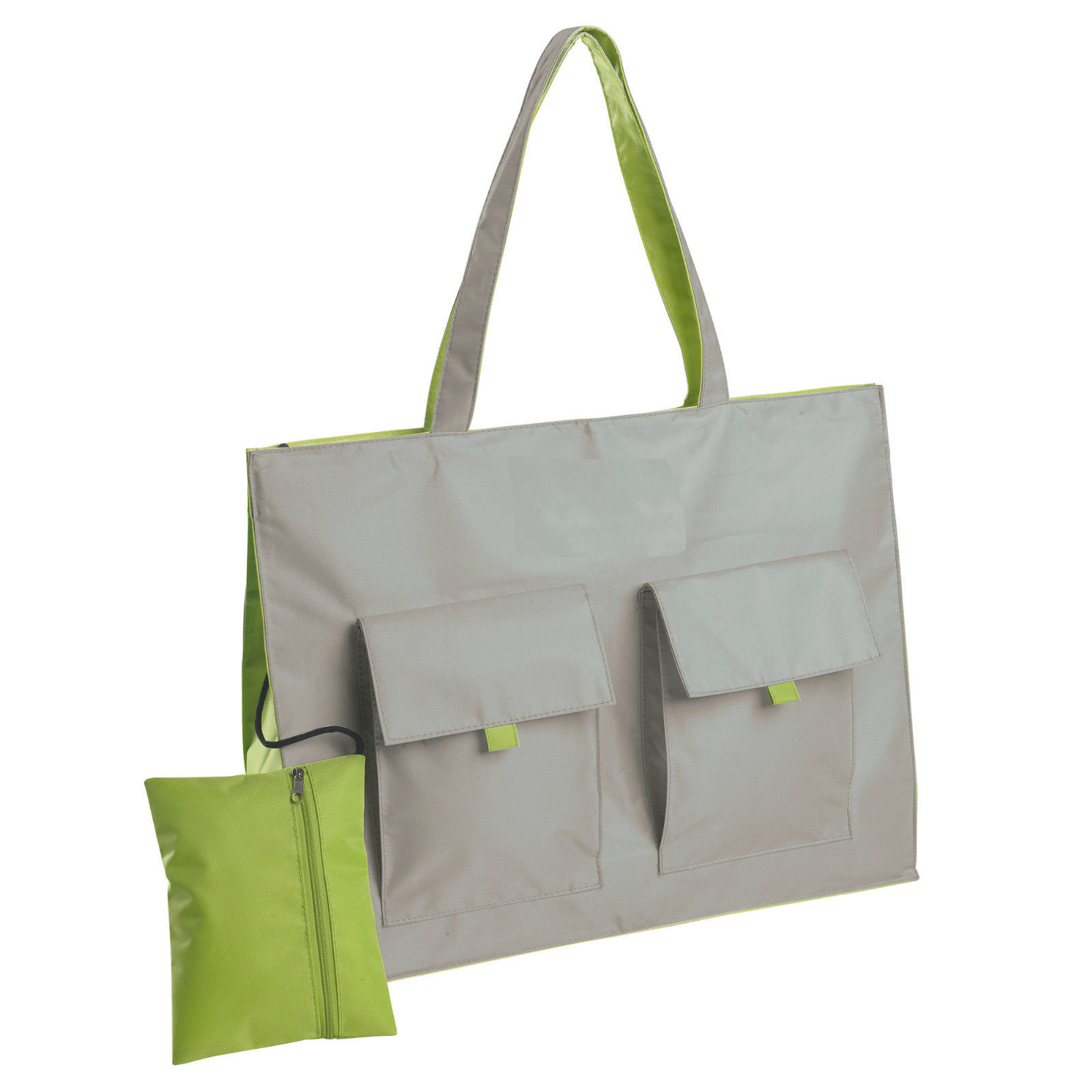 BN 4 Pocket Beach bag with attached zipped pouch, beach accessories
