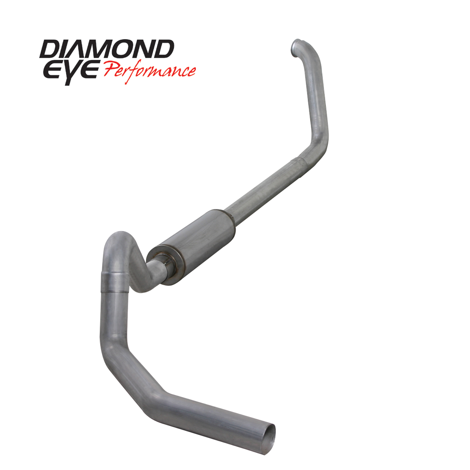 Diamond Eye 4/" Turbo Back Exhaust System For 99-03 Ford F-250 F-350 7.3L Diesel