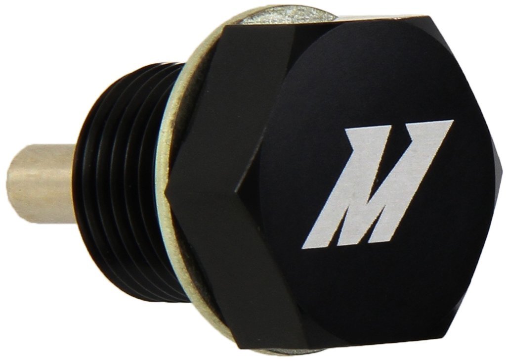 Mishimoto MMODP-14125B Magnetic Oil Drain Plug M14 x 1.25 Black