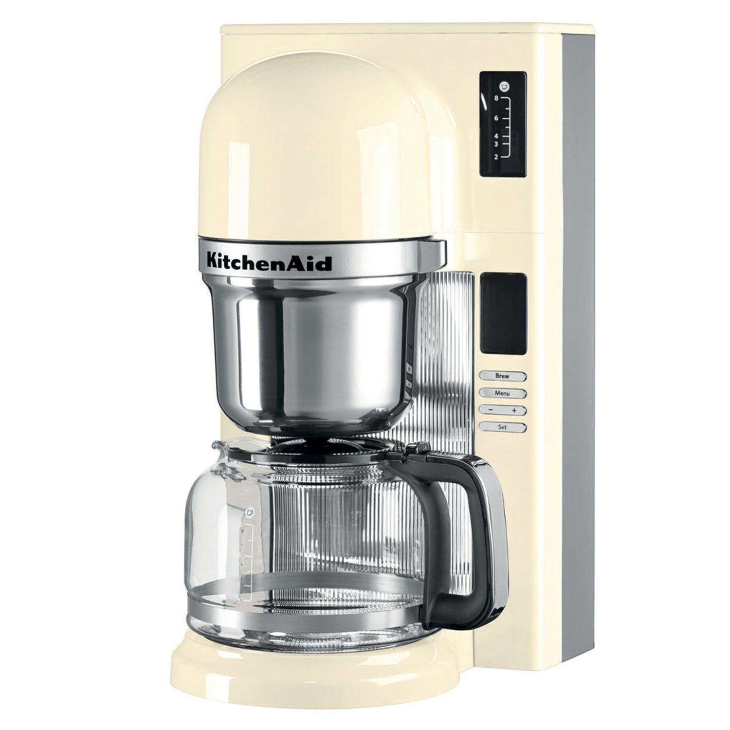 KitchenAid 5KCM0802BAC Pour Over Filter Coffee Machine Almond Cream