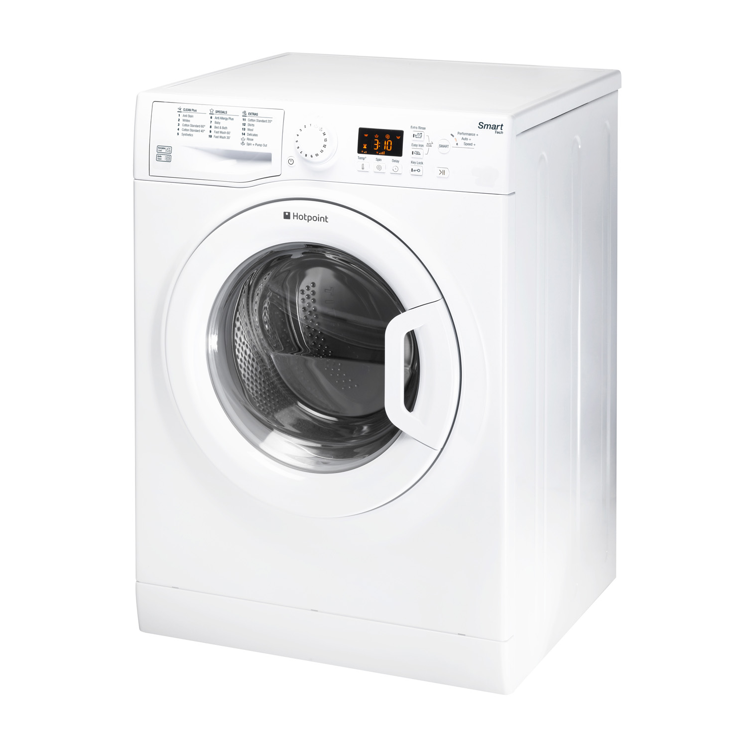 Hotpoint WMFUG742P Washing Machine, 7 kg Wash Load, 1400 RPM Spin Speed White eBay