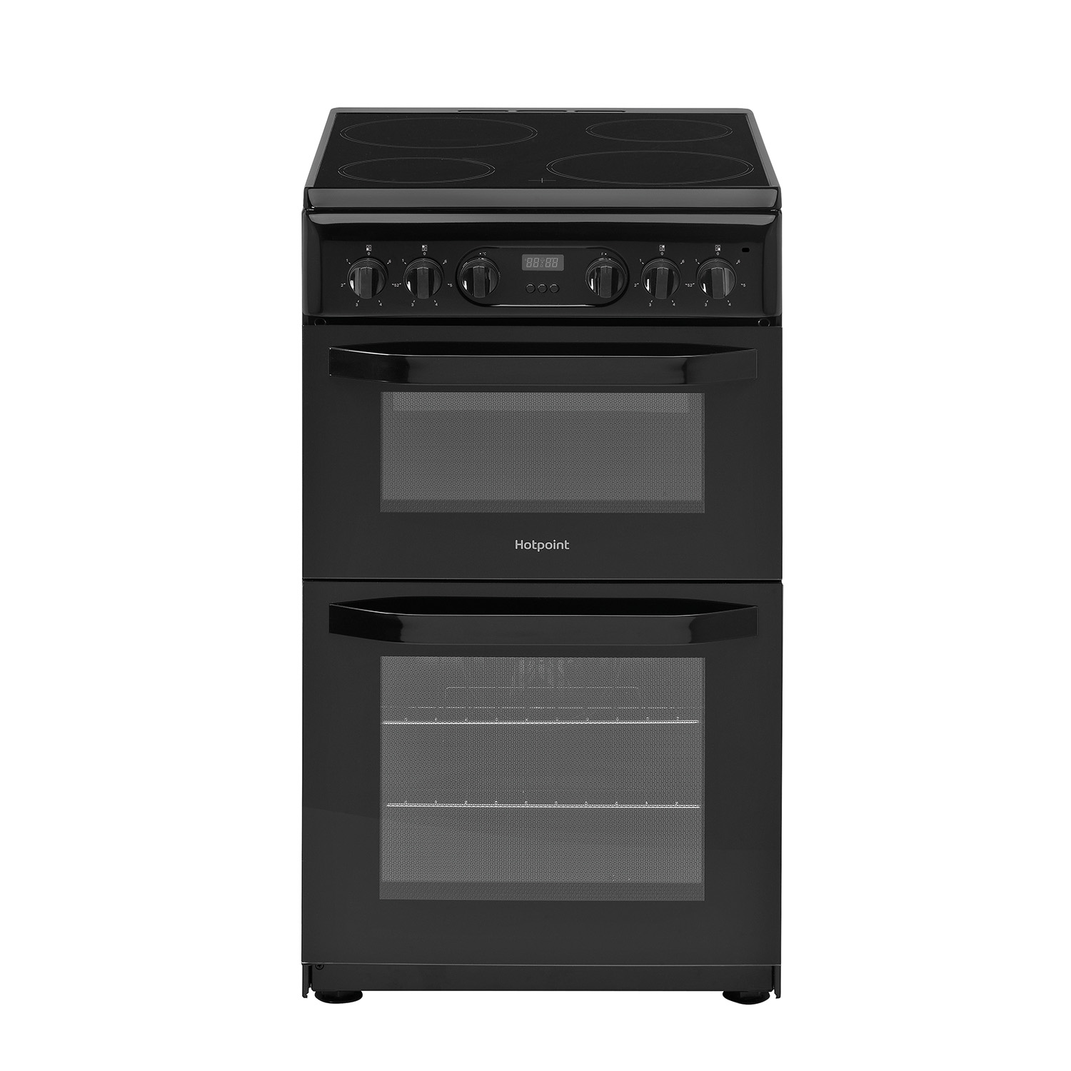 Hotpoint Freestanding HD5V93CCB 50cm Electric Cooker A Rated