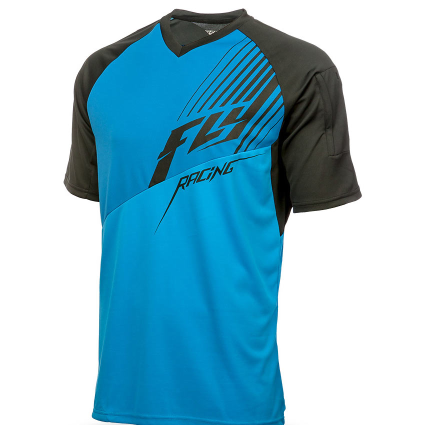 Grey//Red//Black Fly Bike Action Elite MTB Adult Jersey