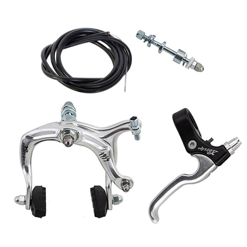 NEW Odyssey 1999 Brake set /& Lever Freestyle SILVER BMX