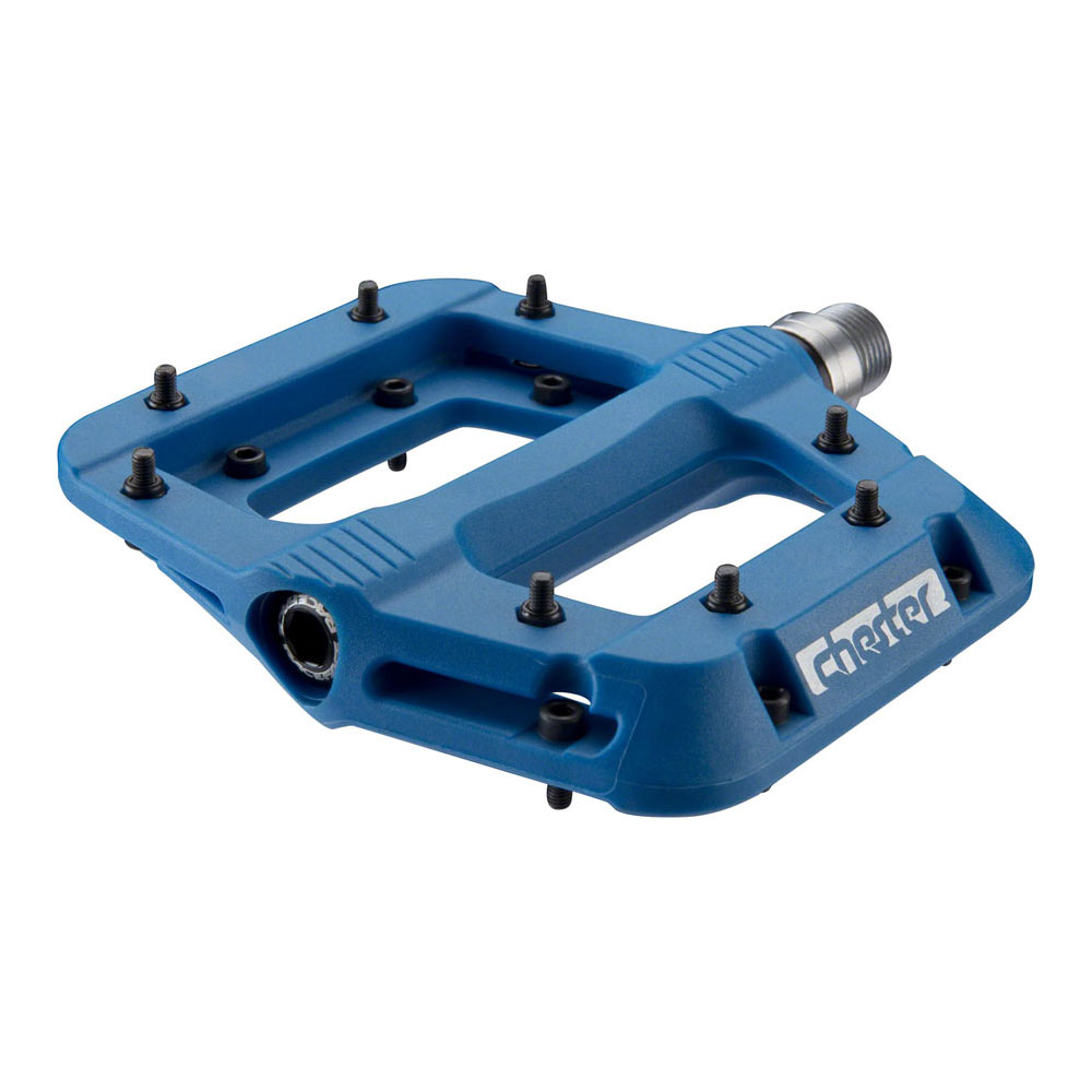 Blue Race Face Chester Composite Platform Mountain Bike Pedals 9//16/"