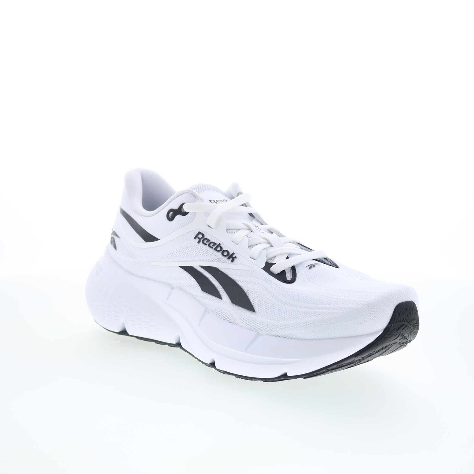 Reebok Zignition Mens White Canvas Lace Up Athletic Running  display picture 1
