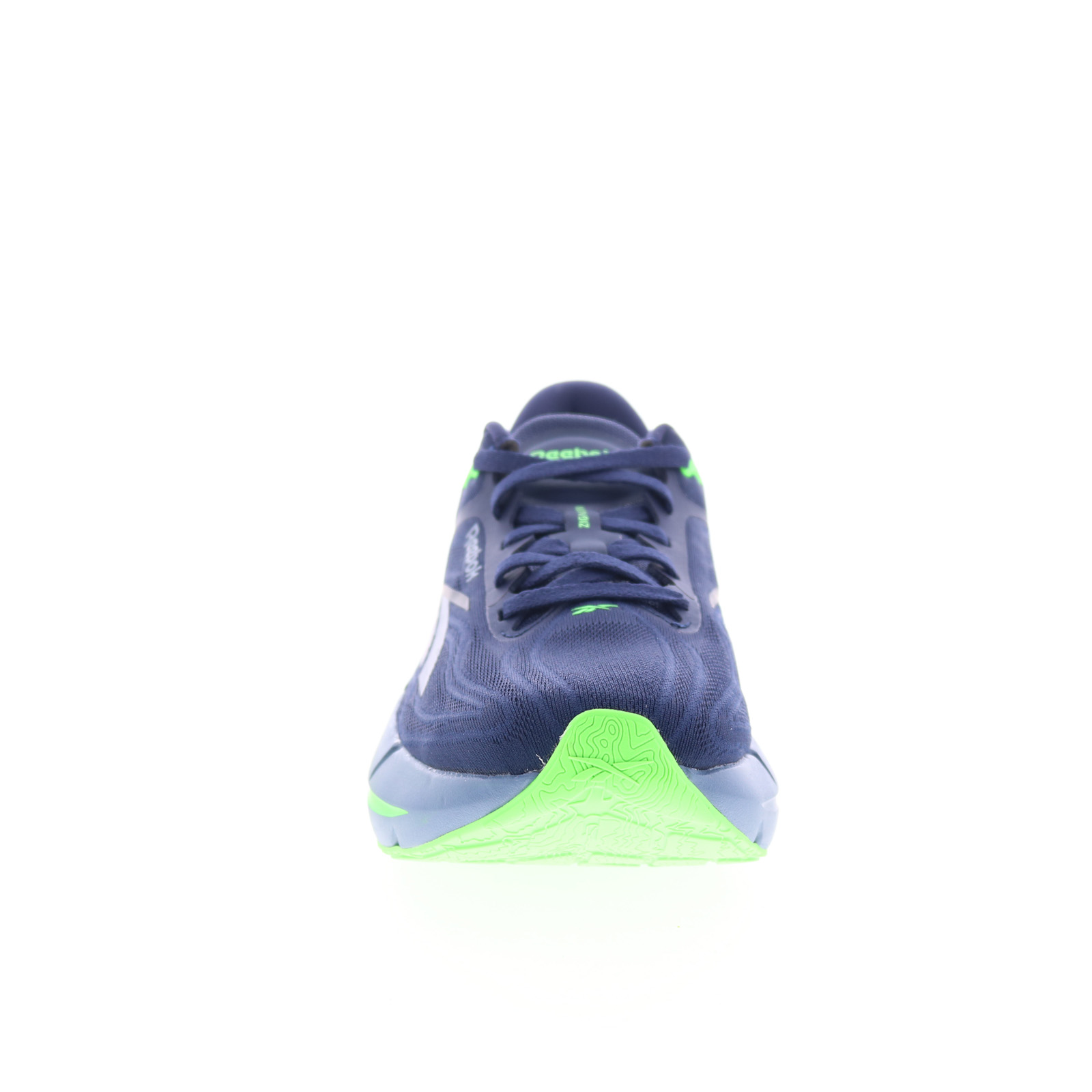 Reebok Zignition Mens Blue Canvas Lace Up Athletic Running Shoes