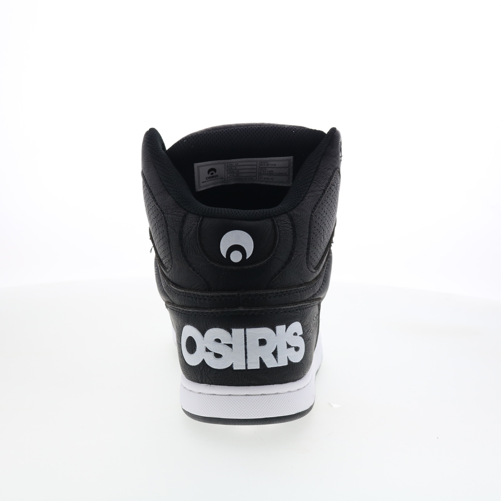 Osiris NYC 83 CLK 1343 1985 Mens White Skate Inspired Sneakers