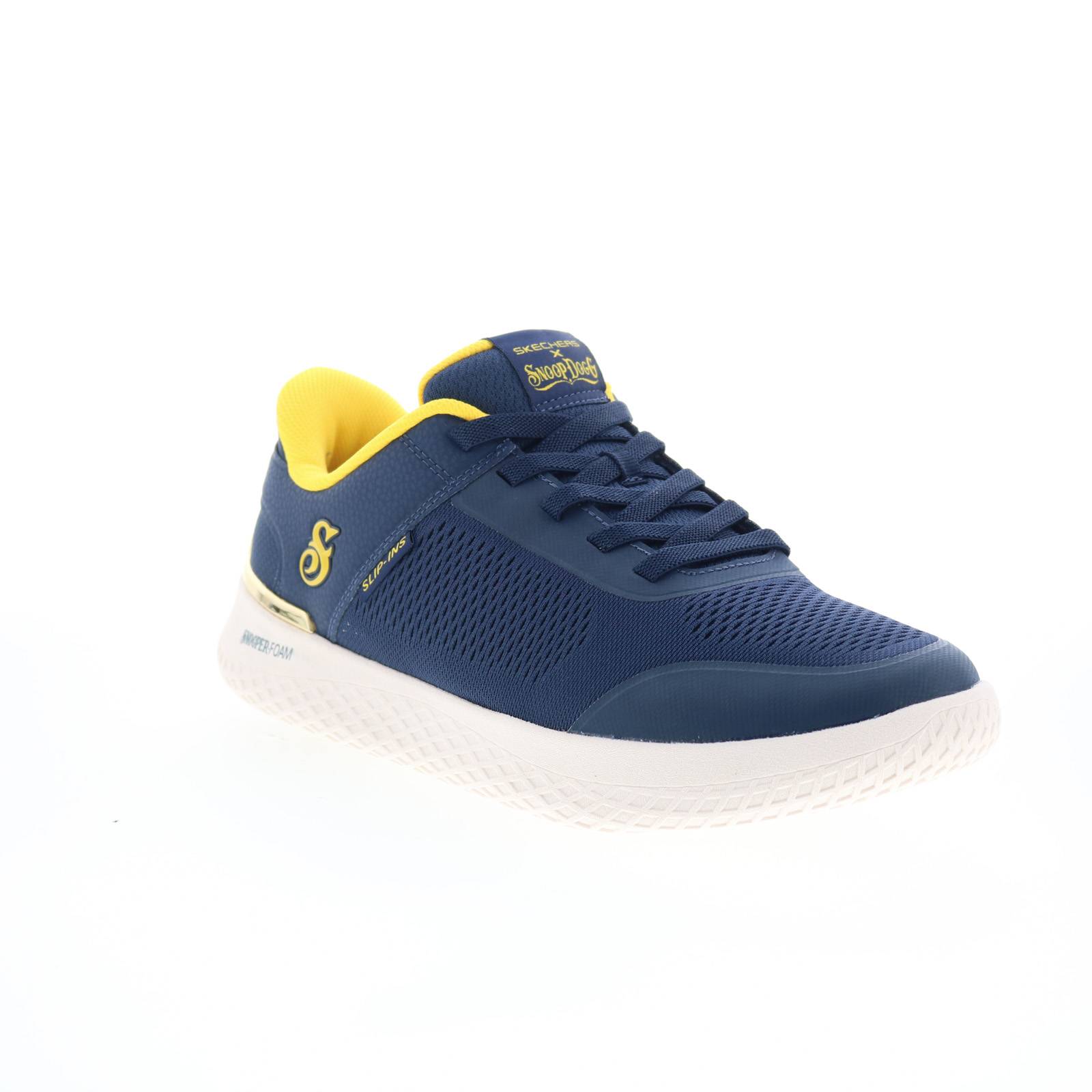 Skechers Snoop Dogg Snoop Vibez Good Feelin Mens Blue Sneakers