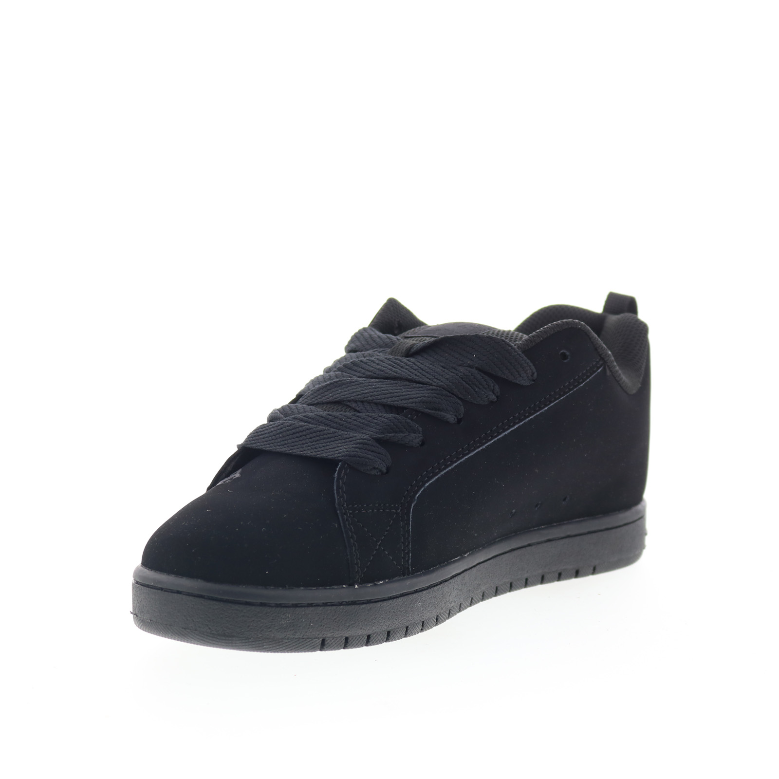 DC Mens Shoes 10.5 300927 Men\'s Court Graffik Black/Grey DC Court Graffik SE 300927 Mens Black Leather Skate Inspired  main image 3
