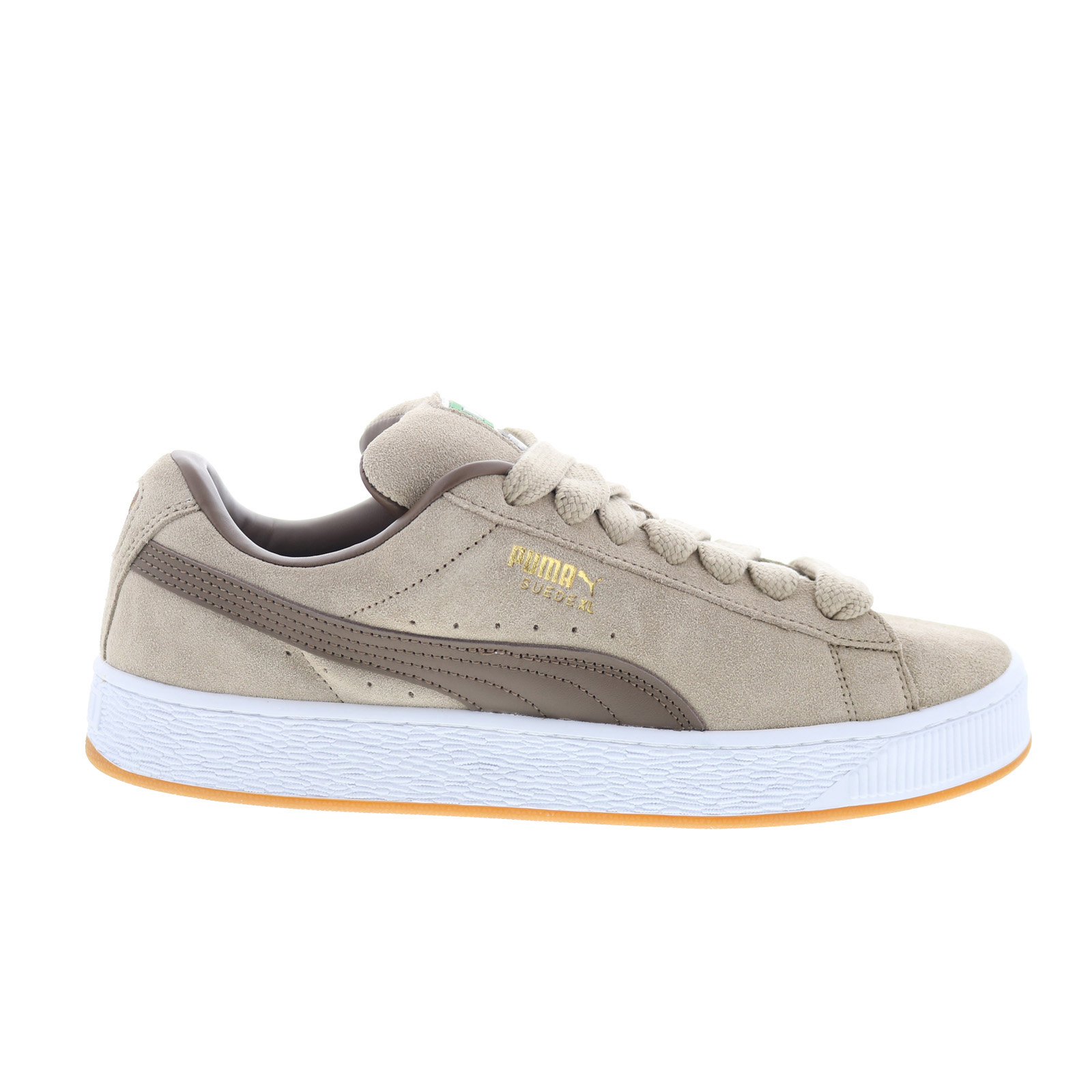 Puma Suede XL 39520578 Mens Gray Suede Lifestyle Sneakers Shoes | eBay