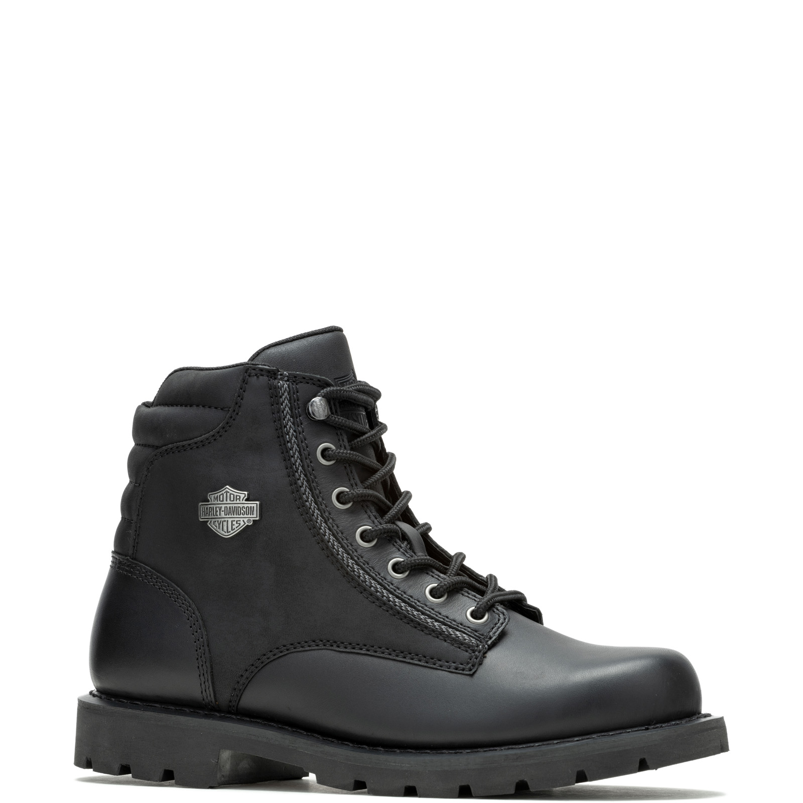 Harley-Davidson Clarkson D93862 Mens Black Leather Motorcycle