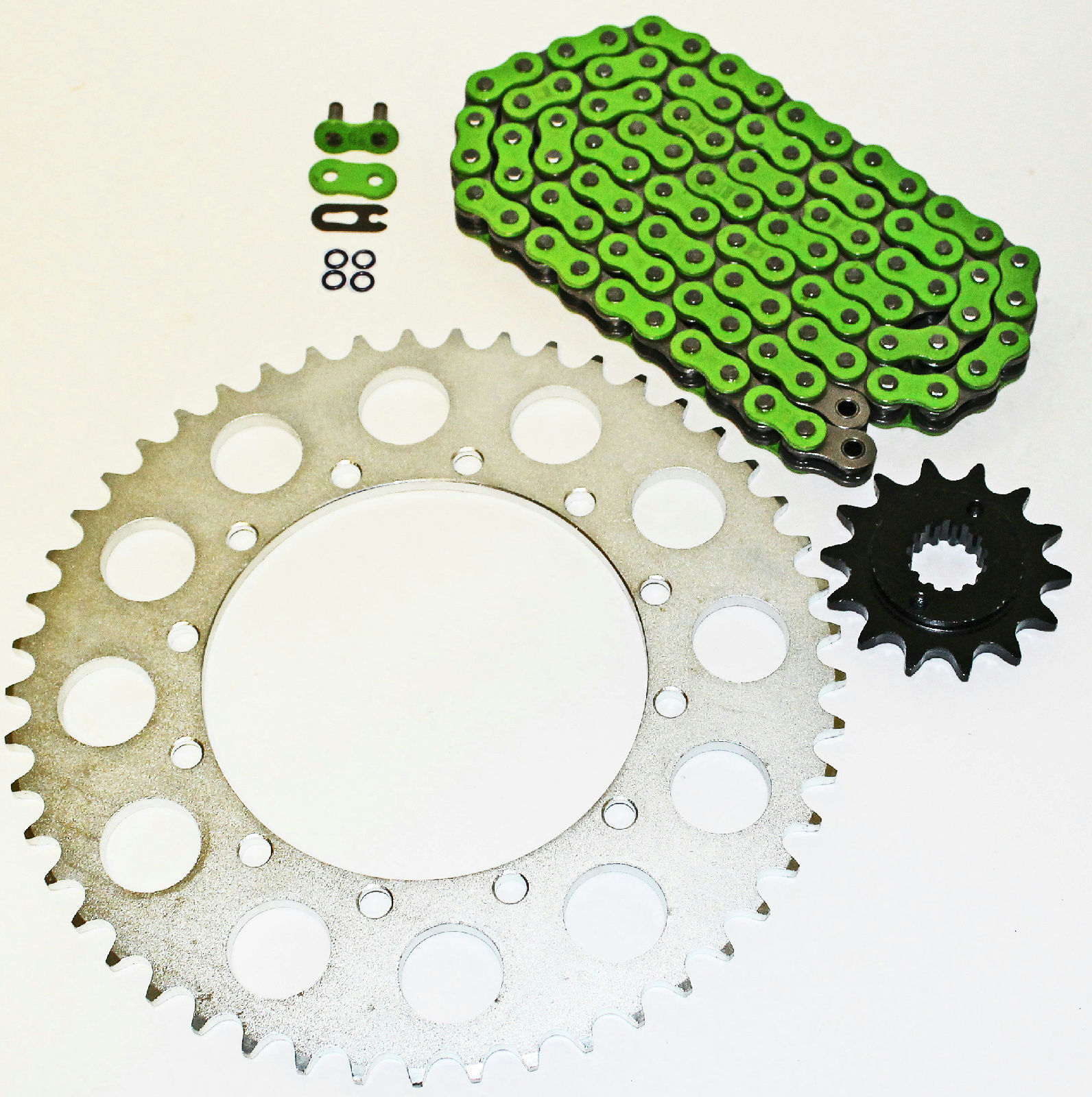 1993-1996 Kawasaki KLX650R 650 R Green O Ring Chain And