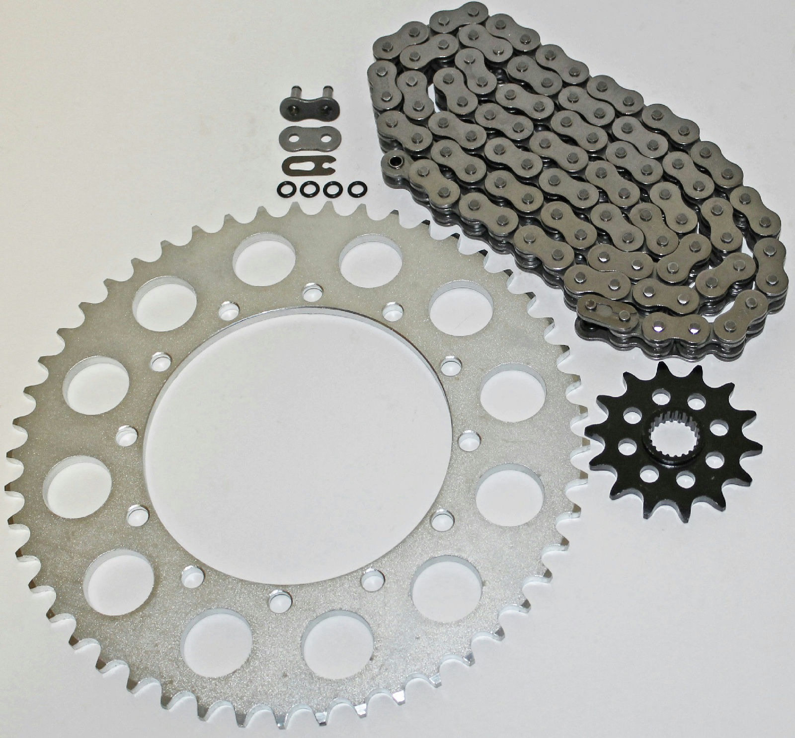 2006-2014 Kawasaki KX250F 250 F O Ring Chain and Sprocket Silver 13/47