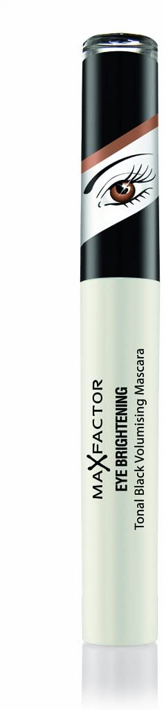 Max Factor Eye brightening tonal Black volumising mascara femme 7.2ml for brown eyes (5410076965052)