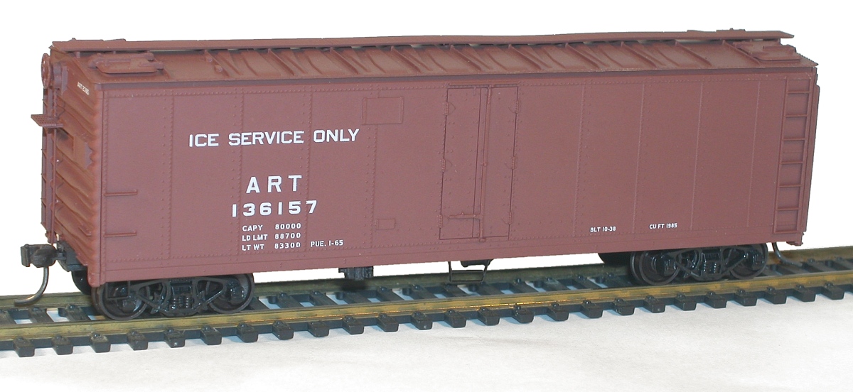 Accurail HO Scale Kit 40' Steel Reefer 
