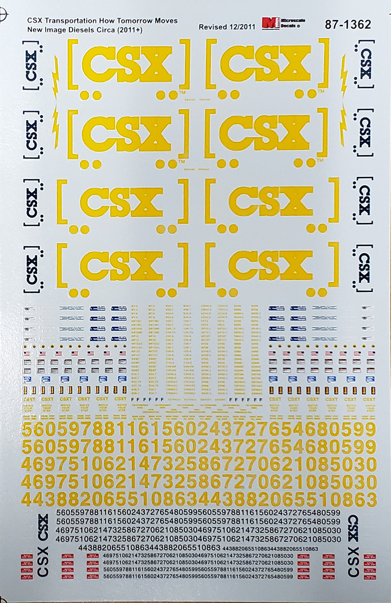 model railroad decals