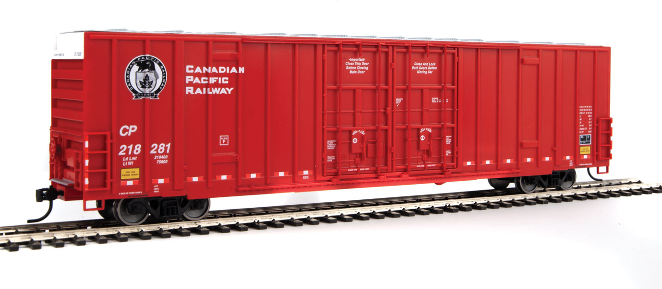 Walthers HO Scale 60' High Cube Plate F Boxcar Canadian Pacific/CP Rail