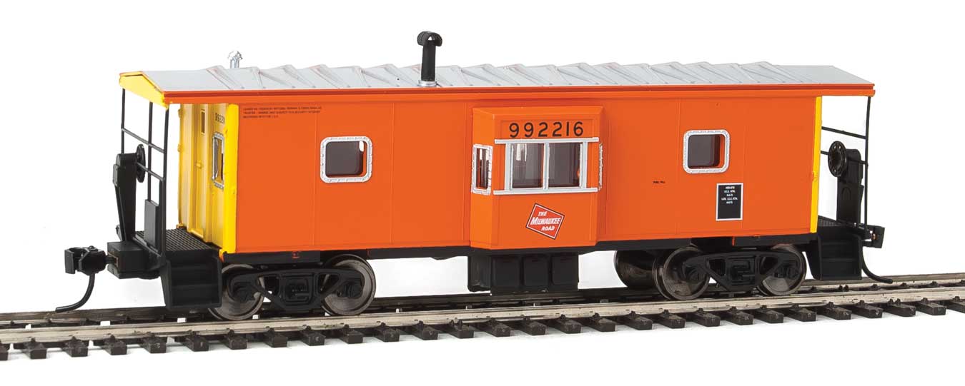 Walthers HO Scale International Bay Window Caboose Milwaukee Road