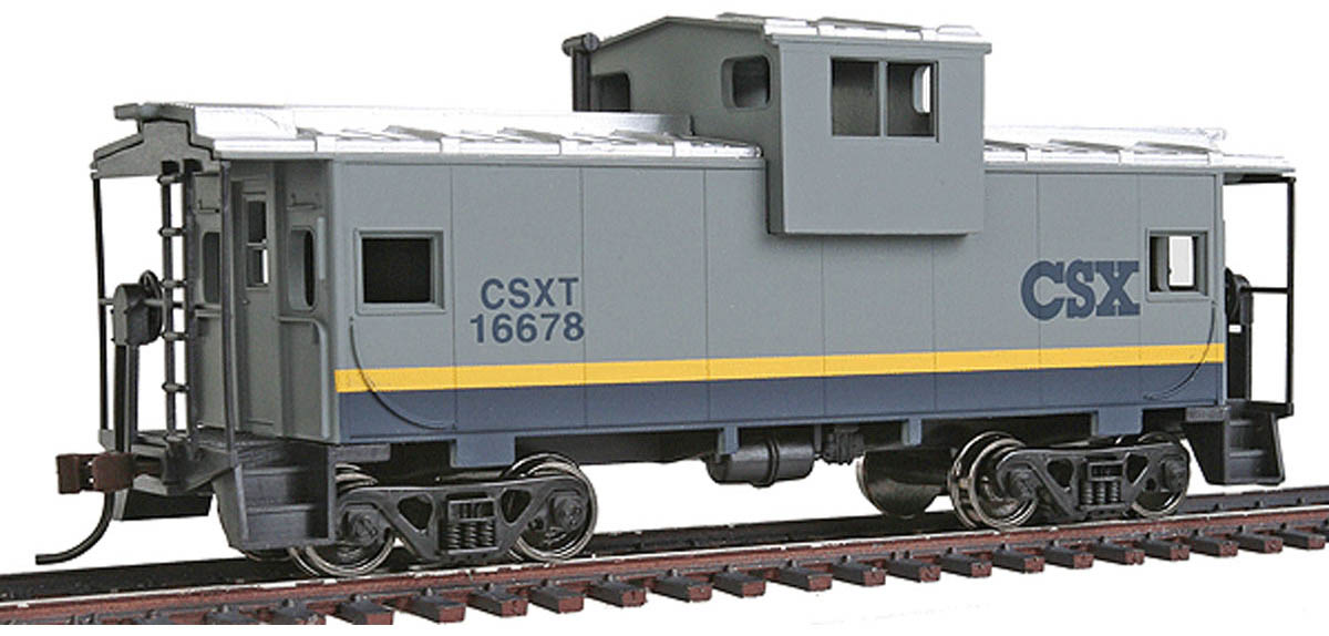 Walthers Trainline HO Scale Wide Vision Caboose Car CSX Transportation