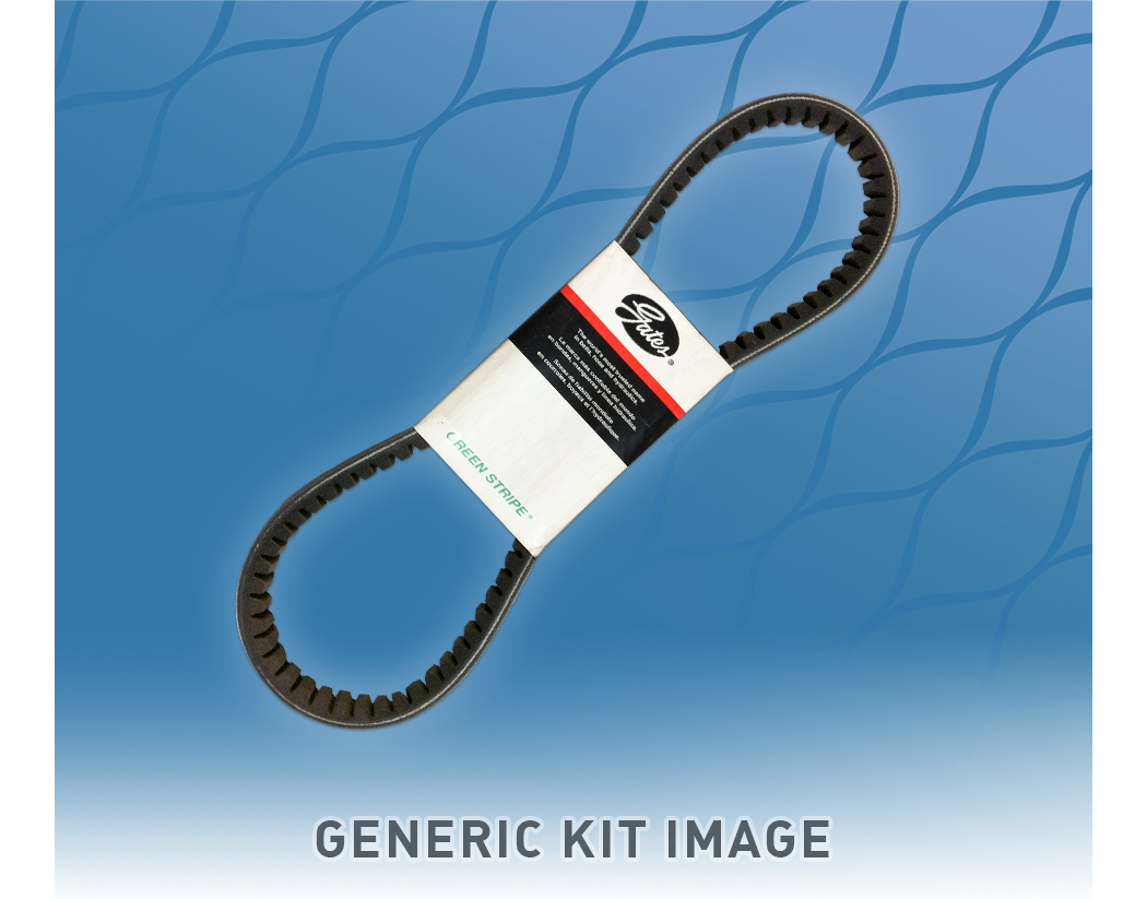 9540 Gates XL Notched VBelt Green Stripe Fan Belt eBay